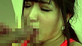 Leaked POV of sexy Japanese BBW instructor with huge natural tits getting fucked