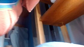 hot little 18+ slut dominates in submissive bdsm with roommates and spanking