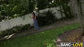 Big Booty Violet's 5000 Deal Results in Wild Hardcore Van Sex POV Scene