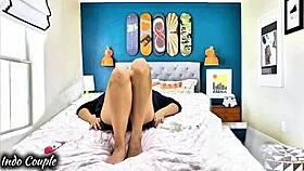 Lonely Muslim Wife Feels Need For Fuck Uses Dildo Alone