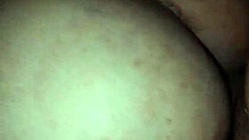 Alison gets bent over for rough doggy creampie