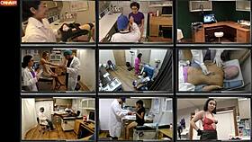 Vibrator Tickles Channy's Ass to Orgasm in Hollywood Backstage