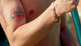 Milfy Busty Blonde Milf Laura Bentley Cant Resist Pool Boys Thick Cock