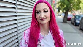 Busty mature babe Victoria Arias in hot contest with small cock and big tits