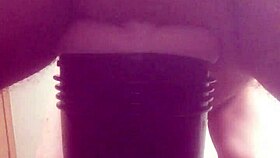 gazzadomm me fucking my fleshlight male toy in homemade amateurs setup