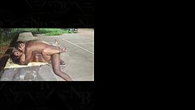 I love big black cocks humiliating me, Bruna Santiny moans.