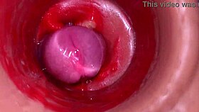 camera in vagina cervix pov creampie fucking breed me