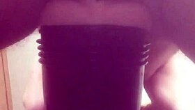 gazzadomm me fucking my fleshlight male toy in homemade amateurs setup