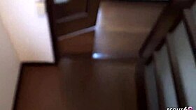 curvy japanese teen seduce classmate for creampie fuck