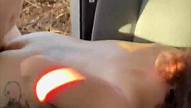 slim thick streetwalker with perfect tits and pierced nipples gets bent over and fucked in public before taking a load on her phat ass