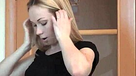 gal in nylons goes hardcore