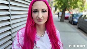 Busty mature babe Victoria Arias in hot contest with small cock and big tits