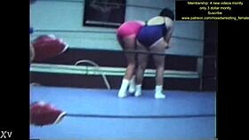 Detailed Mixed Wrestling Match With Catfight And Fight Scenes
