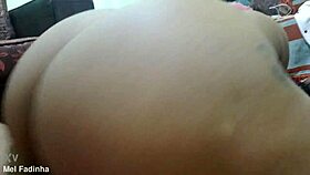 Mel Fadinha Fudendo Gostoso with Brunette Ass and Natural Tits