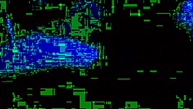 ebony babe sucks cock in blue room