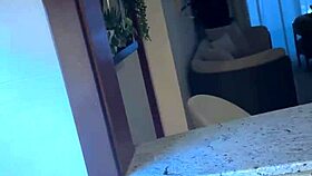 sexy alice giving blowjob to her boyfriend in kitchen and took huge cumload in mouth 🍆💦