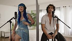 big bootied baddie jewelz blue gets piped by her hot blind date