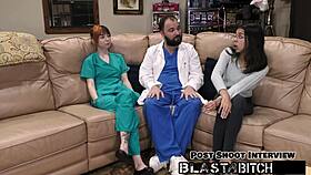 Ditria Rose's pussy gets creampied in POV