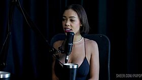 Melhores Momentos da Alice Vasconcelos no Papo Privê com Raphaela Savanah - Parte 2 Watch on Sheer Red