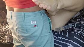 Dildo Fucking My 18 Year Old Stepdaughter While My Wife Is At The Spa