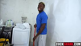 Cuckold Hubby Offers Wife To His Black Worker