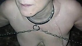 Slave F submits to Master Laurent in humiliating outdoor acts