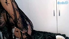 Watch Ruby May show off her big tits in lingerie