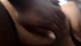 ebony girl with big ass gets creampie in tight pussy