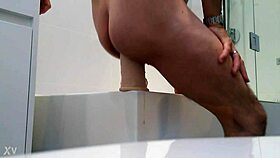 Hey, have you seen that huge dildo? It's really impressive and fun