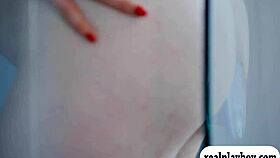 Two pretty babes enjoy fucking a blue dildo with fingering and oral.