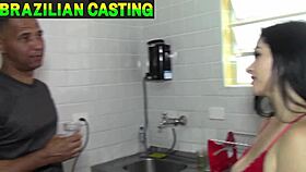 Washing machine broke? Pay with a sensual blowjob and anal ride instead.