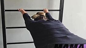 ELA É SAFADA E GOSTOSA O TREINO DELA É LEVANTAMENTO DE ROLA L VÍDEO COMPLETO NO SHEER E X-RED