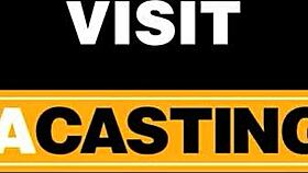 Inked Bubble Butt Latina Dancer Grasping Agent's Big Meat Pole