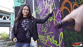 german scout - dp anal sex casting for small dirty milf cougar kristina grace