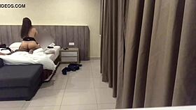 i placed a hidden cam to record this cheating tinder slut with me