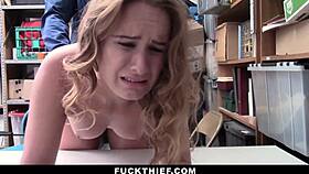 The Stolen Jewelry Was Recovered During The Strip Search - Fuckthief