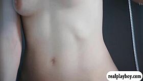 Two pretty babes enjoy fucking a blue dildo with fingering and oral.