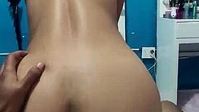 Can't believe girlfriend's friend craved this steamy homemade video with socks and passion