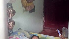 Seeing Neighbor Through Window, She Calls For Masturbation And Fucking