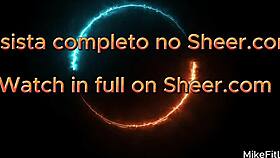 Big dick fucking curvy Brazilian tattooed woman with huge ass in bedroom