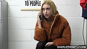 Aaliyah Love And Chloe Cherry Fucked Hard By Pervert Security Officer For Shoplifting Deal