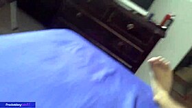 Excited alone in cabin, we touch until passionate fucking!