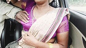 indian couple on long car drive telugu talks