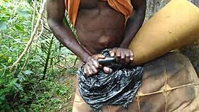 Hot toy wet fucking with big black cock and double penetration