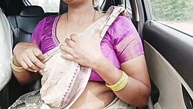 indian couple on long car drive telugu talks
