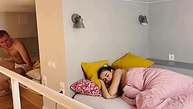 I woke her up just to fuck her roughly outdoors