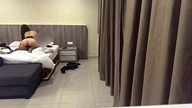 i placed a hidden cam to record this cheating tinder slut with me