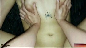 Hermanastra skinny begs for another round of passionate sex