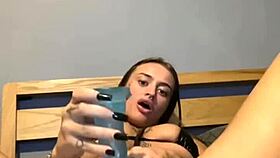 slutty goth teen 18+ loves fucking her little 18+ ass until she cums