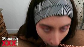 Angeline Red 19Yo Step Daughter Strips And Gets Fucked